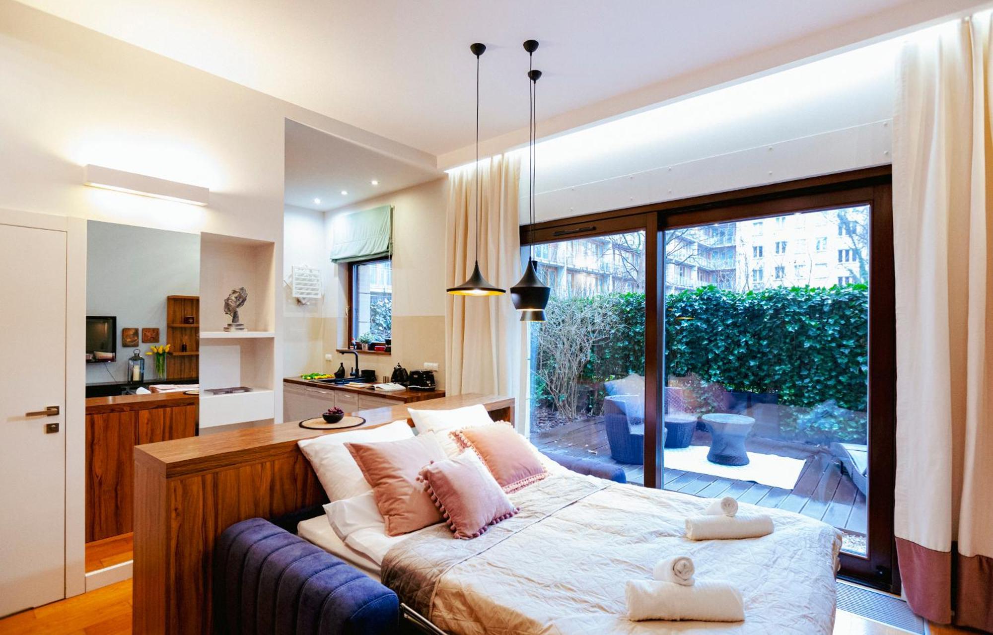Hoza 55 - Piekny Cichy Ogrodek - Bezplatny Podziemny Parking - Free Parking - Better Rental 바르샤바 외부 사진